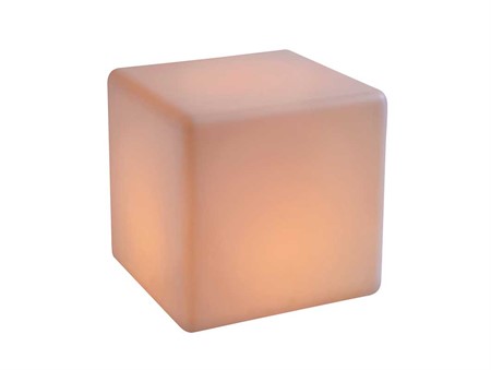 Kub med belysning, 40x40x40cm