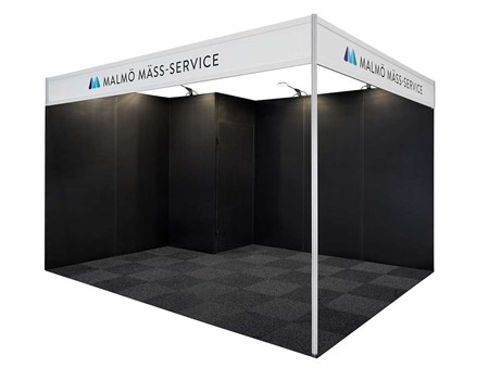 Trämonterpaket, svarta väggar